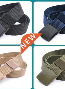 Hot sale Men /women belt High Quality Automatic Buckle Nylon