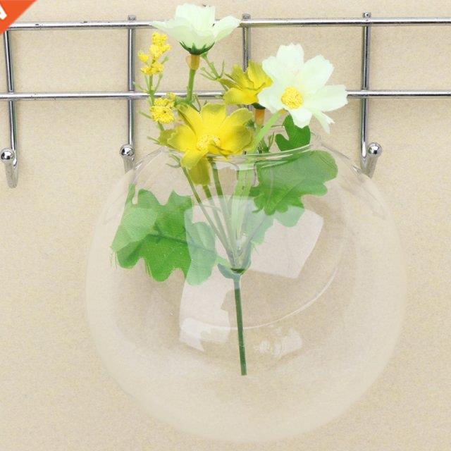 New Wall Hang Glass Flower Planter Vase Terrarium Container