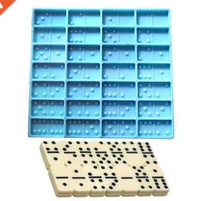 DIY Silicone Mould Dominoes Game Play Epoxy Resin Molds Game