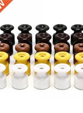 5pcs/lot Porcelain Insulator for Wall Wiring Ceramic Insulat