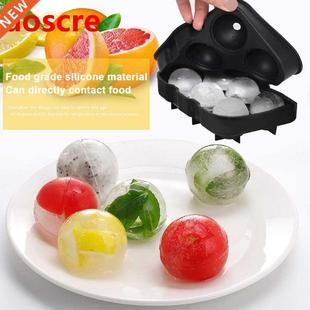 Silicone Sphere Lid Cube Large With Trays Maker Ice Ball
