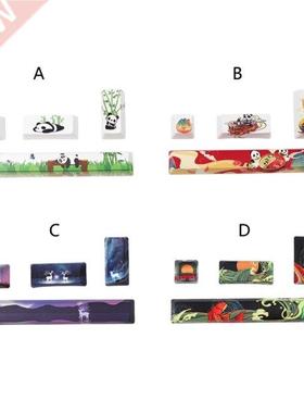 4Pcs 4key Custom Mechanical Keyboard Keycaps ESC 2.25U 2U En