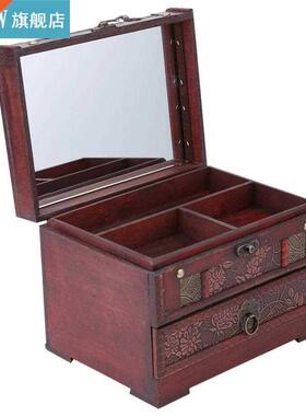 1pc Classical Wooden Jewelery Gift Storage Box Jewelry Stora