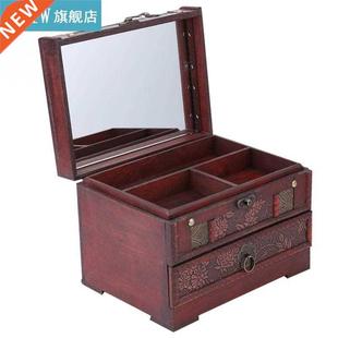 1pc Classical Wooden Jewelery Gift Storage Box Jewelry Stora
