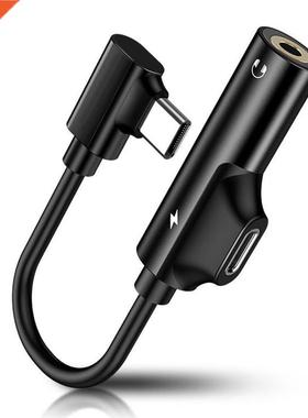 Usb Type C To 3.5mm Jack TypeC Audio Splitter Headphone Cabl