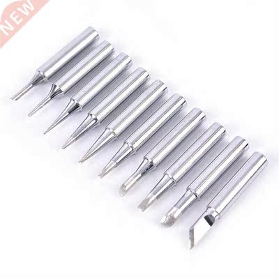 10Pcs Lead Free Soldering Iron Tip 900M-T 1C/2C/C/1.2D/1.6D