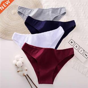 Women Comfortable Cotton Underwear Panties Briefs 1PC