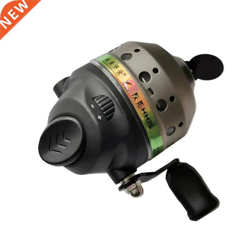 Carrete de pesca catapulta tirachinas, rueda de línea