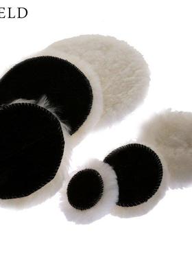 2Pcs Wool Grndng Buffng Polshng Pad Dsc Polsh Waxng