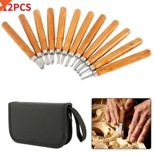 Wood Carving Tools Set SK7 Carbon Steel Crafting Chisel Tool