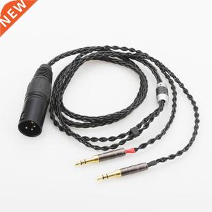 HIFI Balanced HC010 Headp Male 2x3.5mm XLR Audiocrast pin