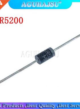 10PCS SB5200 SR5200 Schottky Barrier Rectifier Diode 5A 200V