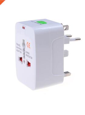 All-in-One Travel Power Plug Adaptor Converter for US UK EU
