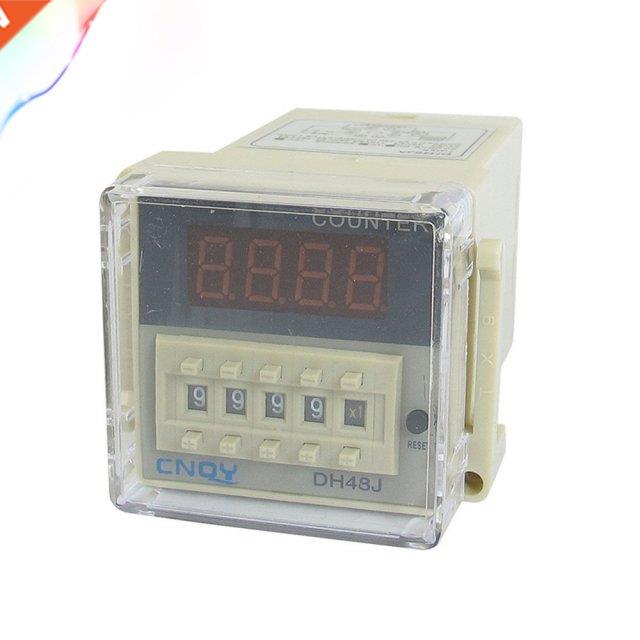 DH48JA AC/DC12V 50/60Hz Programmable 8 Pins 1-999900 Digital