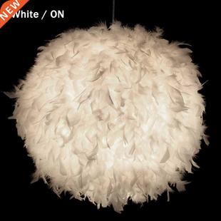 220V Modern Pendant Ceiling Lamp Feather Ceiling Droplight B