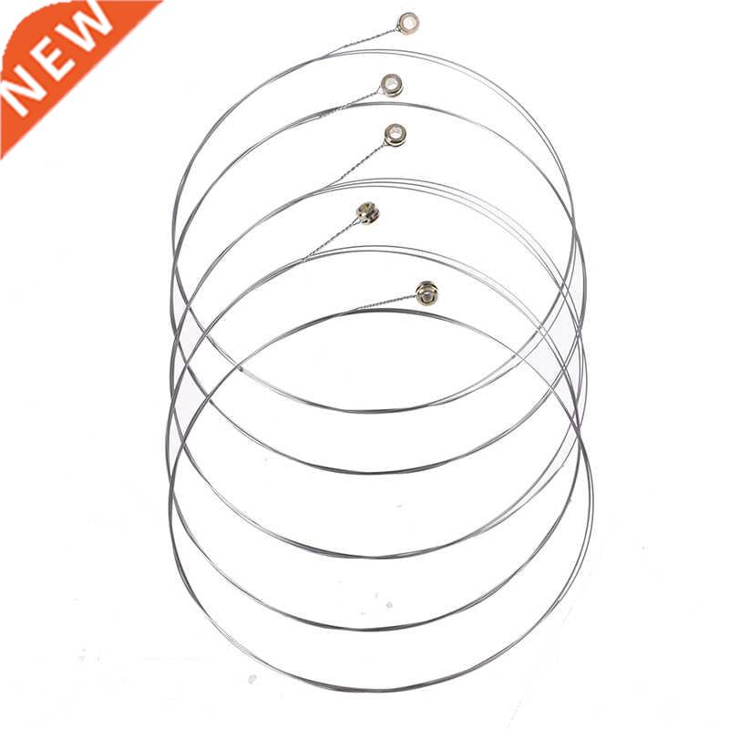 5Pcs Acoustic Guitar Strings Rainbow Colorful Guitar Strings