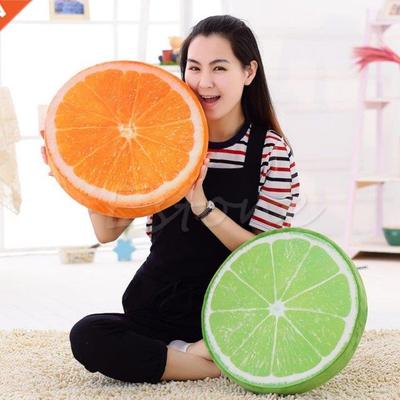 New 3D Creative Fruit Cushions Watermelon Plush Toys Kiwi So