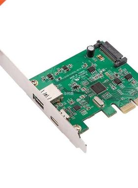PCI Express to USB3.1 USB-C+ USB3.1 Type-A host controller c