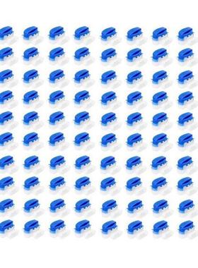 100 Pack Cable Connector Waterproof Connector Crimps for Out