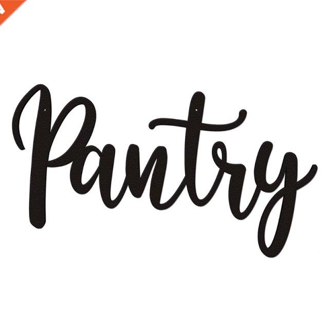 Pantry Sgn Metal Wall Decor for Home Ktchen Restaurant Cof