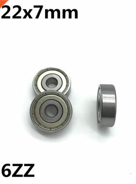10Pcs 636ZZ 636-2Z 6x22x7 mm Deep groove ball bearing Miniat
