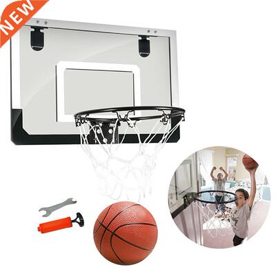 Home Dormitory Door Wall Mounted Mini Basketball Hoop Net wi