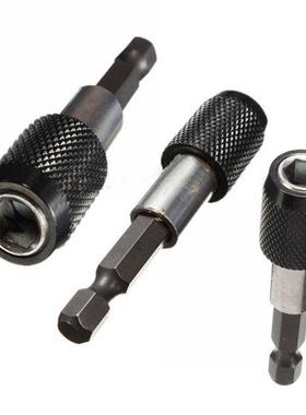 New Black 1/4 Hex Shank Quick Release Electric Drill Magneti