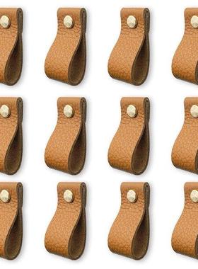 12 Pack Leather Knobs For Dresser Drawers Drawer Pulls And K