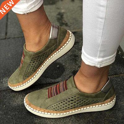 Sprng Slp On Sneakers Shallow Loafers Women Vulcanzed Sho