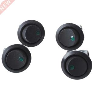 Switch with Indicator Rocker LED Green PCS