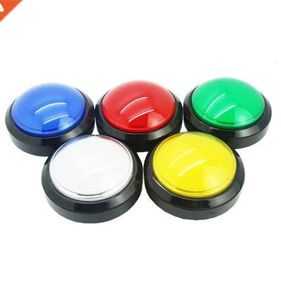 100mm Big Round Push Button LED Illuminated with Microswitch