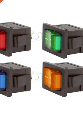 Push Button Switch 5pcs 3A 250V 3 Pin Snap-in On/Off Rocker