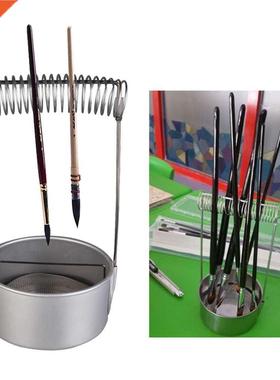 Stainless Steel Paint Brush Washer Cleaner with Screen and H