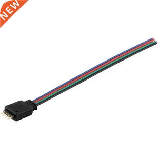LED Controller Male 50Pcs Cable 4Pin Connector Wire RGB
