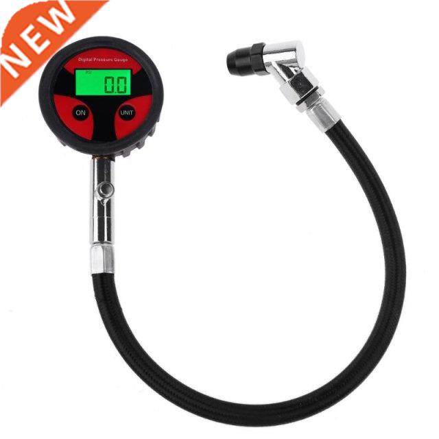 LCD Digital Tire Air Pressure Gauge 200 PSI High Accuracy Pr