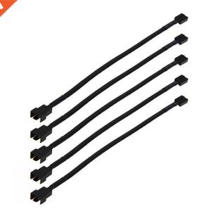 Case Cable Power Extension Fan Connector PWM Pin lot 5pcs