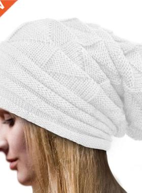 Knitted Hat Women Winter Hats for Women Ladies Outdoor Beani