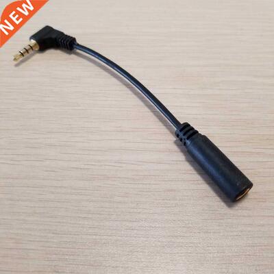 10pcs/lot 90 Degree Elbow .5mm 4 Pole Male to Female Audio