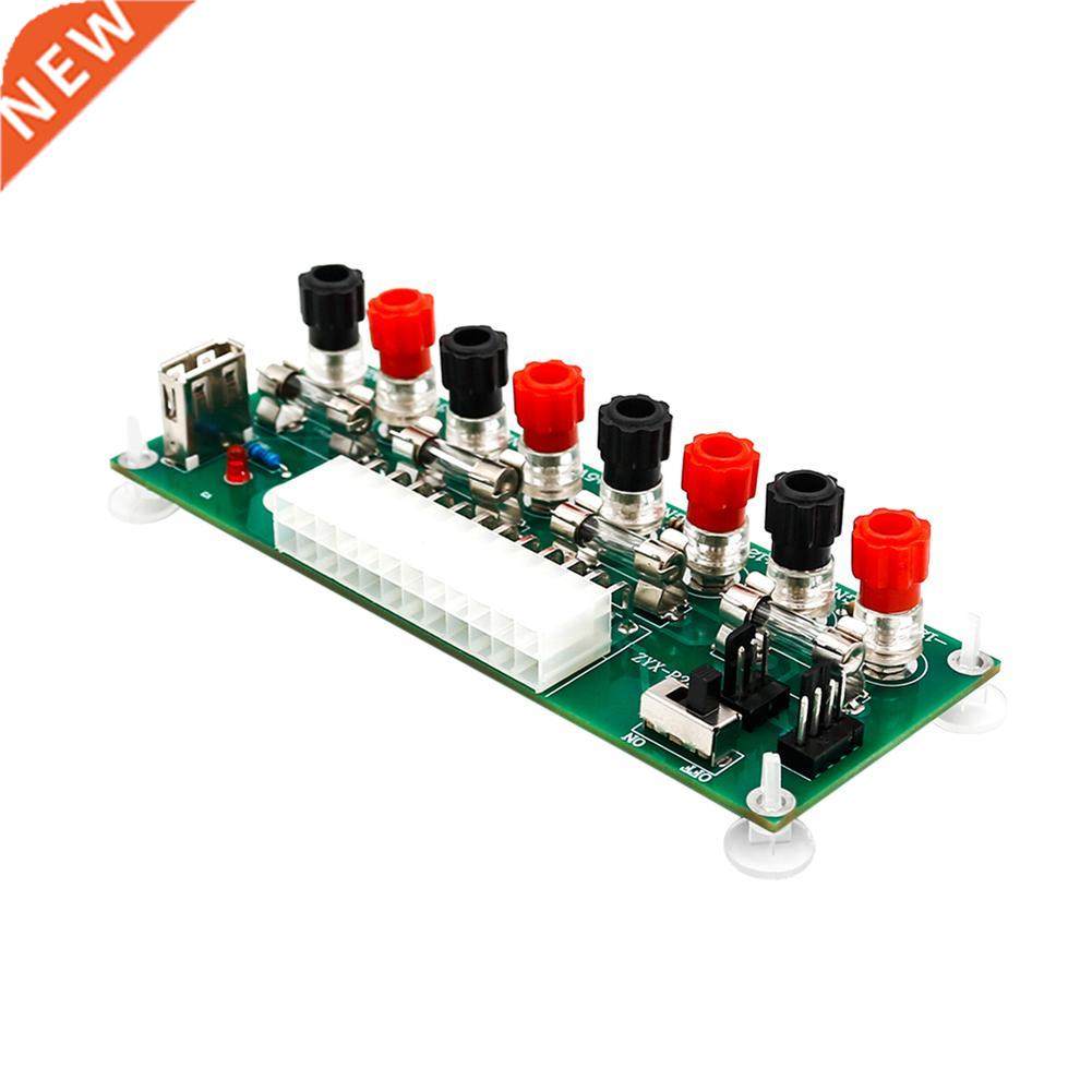 ATX 20/24 Pins ATX Benchtop PC Power Breakout Module Adapter