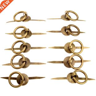 10Pcs Retro Iron Kitchen Drawer Cabinet Door Handle Vintage