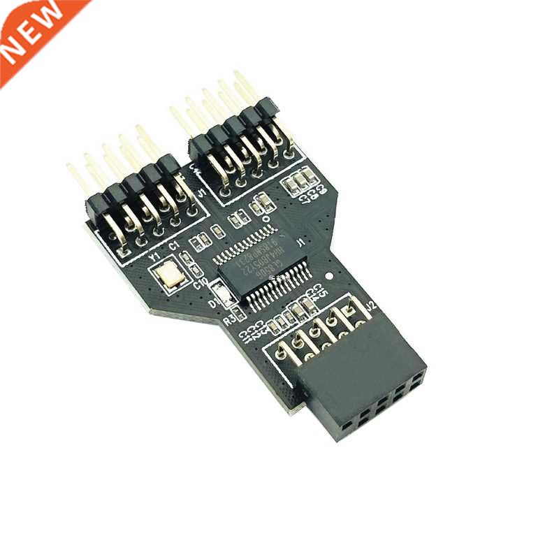 USB2.0 9 PIN Female to Dual USB2.0 9 Pin Male Adapter USB 2.