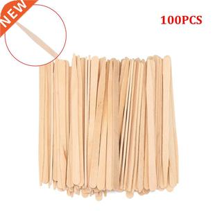Sticks Natural Wooden 100Pcs 8.8CM Cream Waxing Ice