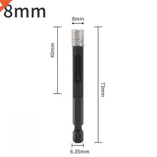 Shank Diamond Opener Hole Sintered Hex Bit Drill Dry 1PCS