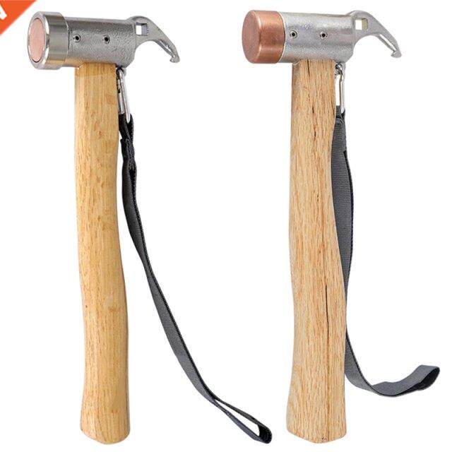 Red Copper Peg Remove Hammer for Outdoor Camping/Hiking Remo