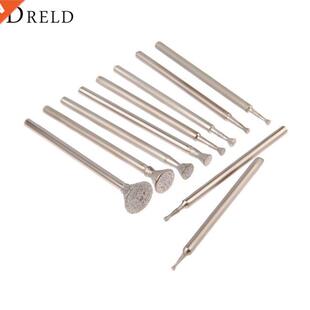 10PCS Diamond Grinding Head Jade Abrasive Tools Pound Mound