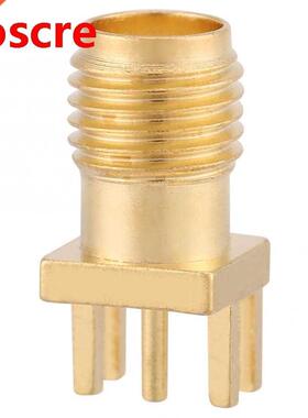 10pc Brass SMA Female Base Socket Jack Mount 50 Ohm RF Conn