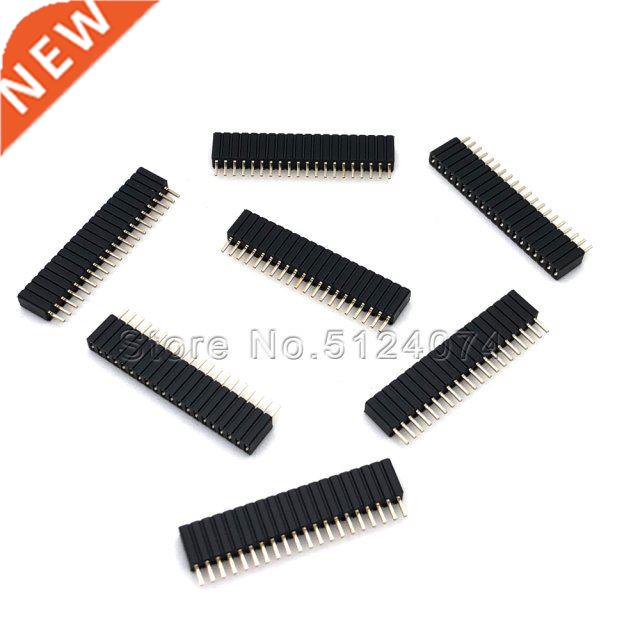 20pcs/lot Single row 20pin female pin spacing 1.27mm row pin
