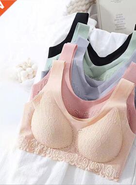 pcs Plus Size Latex Bra Seamless Bras for Women Underwear