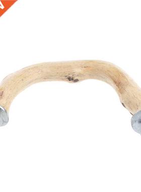 Wooden Pet Parrot Perches Stand Parakeet Cockatiel Cage Chew