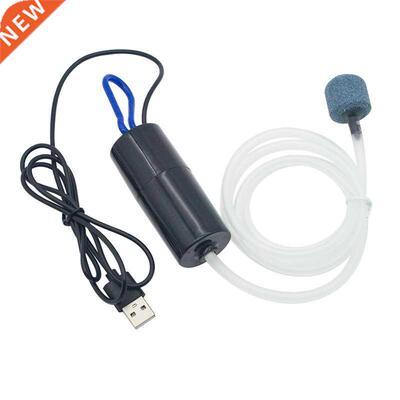 Aquarium Oxygen Air Pump Fish Tank USB Silent Air Compressor